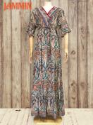 アジアンペーズリー柄ロングワンピ★アジアン★エスニック★ワンピース