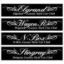 ピンスト エルグランド Luxury Style  30センチ