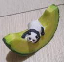 メロンパンダ、ミニ置物 送料込み