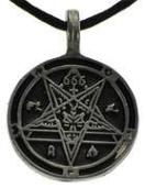 AzureGreen: Goat Head 666 Amulet VEX