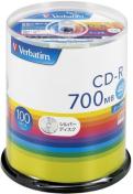 �o�[�x�C�^���W���p��(Verbatim Japan) 1��L�^�p CD-R 700MB 100�� �z���C�g�v�����^�u�� 48�{��