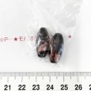 3*ガラスビーズ 縦穴オーバル 32