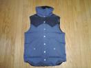 SOPHNET. \tlbg 2 TONE DOWN VEST _ExXg S  iC R[fCؑ 艿52000~