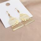 新品FOREVER21アンティーク調 可愛い透かし鳥かごピアス