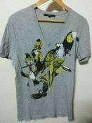 桜井着 vネックカットソー