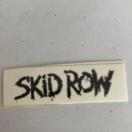 80年代当時物 スキッド・ロウ /  ロゴステッカー SKID ROW ハードロック ヘヴィメタル