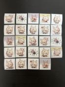 ����X�^�[���C���@�V�[�� �X�e�b�J�[�@24�����Z�b�g�@���u