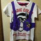 RADIC COLOR新品★ベスト重ね着風半袖Tシャツ/白