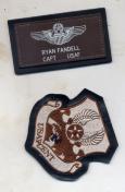 アメリカ軍 A2 フライトジャケット ネームプレートセット