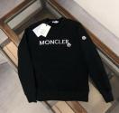 MONCLER �����N���[�� �X�E�F�b�g �g���[�i�[ �u���b�N ���S ���g�p