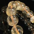 《No.017》ブラジル産天然石レインボーシトリン11.5mm 内径17cm