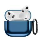 Apple AirPods ��3���� ���[�P�[�X AirPods3 �ی�J�o�[ �R���p�`�u�� ���b�L TPU�ϏՌ� �y�� �l�C�r�[