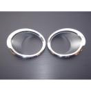 日産 クロームメッキフォグランプカバー/リング デュアリス J10