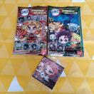 18新品*鬼滅の刃*デフォルメシール3*ウエハース*N*錆兎