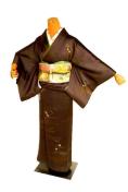【最高級】美品 金彩 シシュウ 松葉 梅 楓 付下げ 身丈163.5cm 裄丈63.5cm T3473