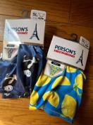 5Lサイズ!2枚組!高貴紳士的!ブランド品!PERSON`S(パーソンズ)光沢感あるストレッチ素材!前閉じビキニ!ブリーフ!