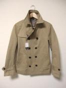 □HARE/ハレ ショート トレンチコート/ベージュ・メンズ/M☆新品