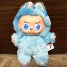 ラブブ エナジー 水色 ブルー 可愛い 新品 ぬいぐるみ キーホルダー LABUBU labubu
