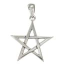 DD Silver Pentagram Pendant 陰陽師 五芒星