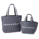 ◆DEAN&DELUCA/ディーン&デルーカ◆定番トートバッグS★チャコールグレー*状態〇