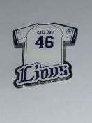 埼玉西武ライオンズ2024 全選手ピンバッチ 46 鈴木将平選手