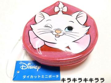 《New》マリーちゃん★小物整理*持ち運びに・ダイカット*マチ付ミニポーチ<ピンク>