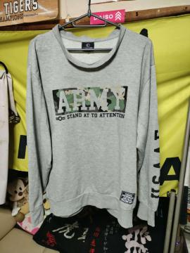 BO �O���[ U.S.A.F. ARMY���S�v�����g �X�E�F�b�g�V���c LL�T�C�Y