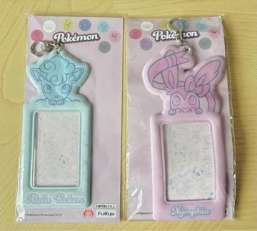新品・非売品☆ポケットモンスター フォトケース カードケース ニンフィア+アローラロコンセット☆