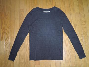NEIGHBORHOOD ネイバーフッド ロンTシャツ S 黒 ワッフル TEE カットソー H-WAFFLE/C-CREW.LS