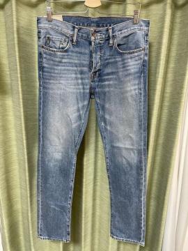 Abercrombie & Fitch �f�j���p���c W32 L30 XL���� �{�^���t���C �W�[���Y �����Y �A�o�N��