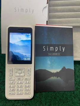 �y���E�������t�zSimply NP602SI �z���C�g SoftBank �K���z �{�� �K���P�[ �z���C�g Simply �g�ѓd�b