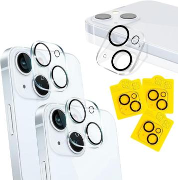 FOYOU iPhone 15 / iPhone 15 Plus 用 カメラフィルム 3枚入り