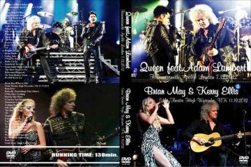 Queen + Adam Lambert Brian May & Kerry Ellis 2012 Cu