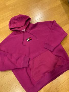 TOMMY JEANS t[XؑփvI[o[ 傫sizeXL p[J[  g~[qtBK[