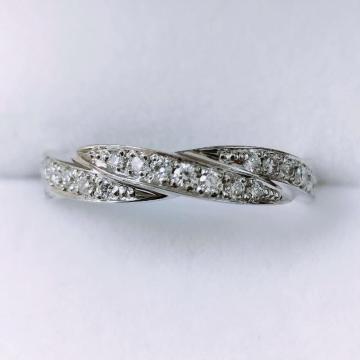 �_�C�������h �����O Pt950 0.26ct 4.5g