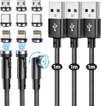 �}�O�l�b�g �[�d�P�[�u�� ���C�P�[�u�� 1M/3�{�Z�b�g ���C�g�j���O �}�C�N��USB Type-C �R�l�N�^ ���C �h�o ���E��