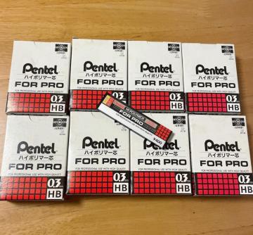 Pentel nC|}[ tH[v V[c 0.3mm HB 80Zbg pՕi