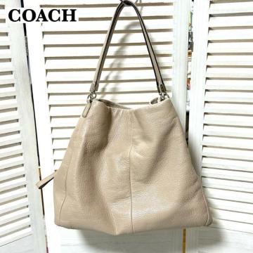 COACH �R�[�` �}�f�B�\�����U�[ �t�B�[�r�[�@�V�����_�[�o�b�O