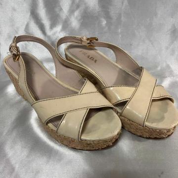 PRADA �v���_ �W���[�g �E�F�b�W�\�[���T���_�� �p�e���g���U�[ 23cm PRADA