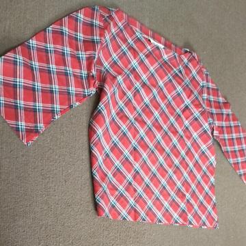 BACROLA チェック 美品 七分袖