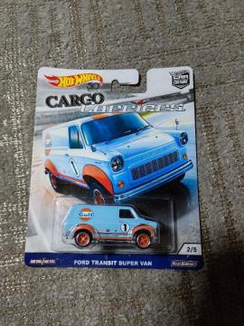 HW '18 カーゴキャリアズ  フォード ガルフ  トランジェット スーパーバン 未開封