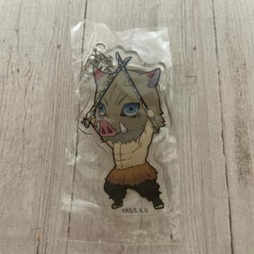 新品未使用 鬼滅の刃★アクリルキーホルダー 嘴平伊之