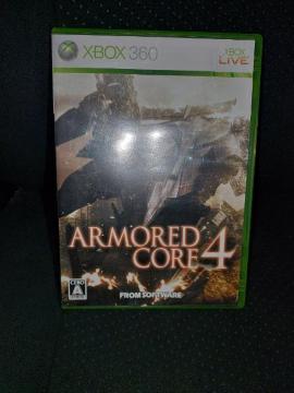 XBOX360�\�t�g  ARMORDED CORE 4  �P�[�X����t��