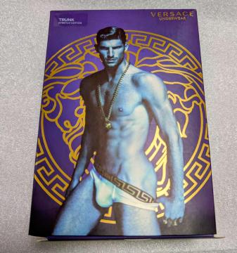 VERSACE UNDERWEAR ���F���T�[�`�F �����Y �g�����N�X BI-PACK 2���g L�T�C�Y ��