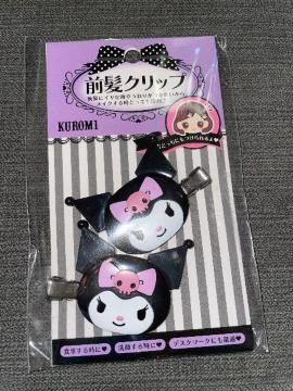 ♯新品♯クロミ ☆☆  前髪クリップ 2個セット  ☆☆マイメロディ  跡がつかないからメイク時にも便利