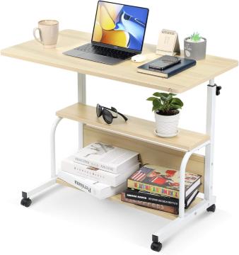 サイドテーブル 昇降式テーブル ベッドサイドテーブル デスク 机 pcデスク パソコンデスク てーぶる 作業台 高さ調節デスク