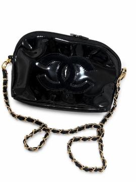 CHANEL �V�����_�[�o�b�O�@�V�i���g�p�@�G�i�����@���@�u���b�N�@�p�e���g���U�[�@�m�x���e�B