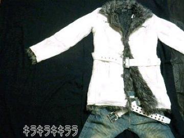 【in the attic】《New》ゴージャス*ファー★裏.中綿・スエード調ハーフコート