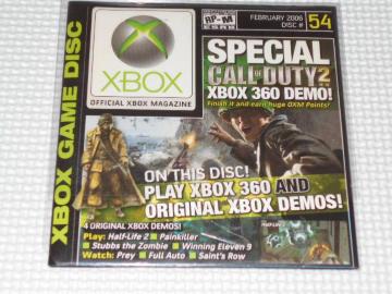 xboxxbox OFFICIAL XBOX MAGAZINE 2006 DISC 54