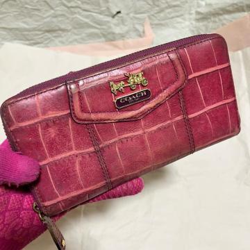 COACH �R�[�` �����z �N���R�^���� ���b�h�n ���E���h�t�@�X�i�[ ���S����